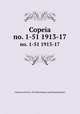 Copeia. no. 1-51 1913-17, American Society of Ichthyologists and Herpetologists 
