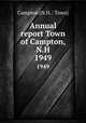 Annual report Town of Campton, N.H.. 1949, Campton (N.H. : Town) 