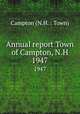 Annual report Town of Campton, N.H.. 1947, Campton (N.H. : Town) 