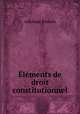 Elements de droit constitutionnel, Adhemar Esmein 