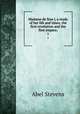 Madame de Stael, a study of her life and times, the first revolution and the first empire;. 1, Stevens Abel 