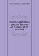 Intorno alla balena presa in Taranto nel febbrajo 1877 : memoria, Gasco, Francesco, 1842-1894 