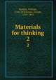 Materials for thinking. 2, Burdon, William, 1764-1818,Ensor, George, 1769-1843 