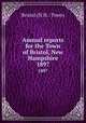 Annual reports for the Town of Bristol, New Hampshire. 1897, Bristol (N.H. : Town) 