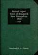 Annual report Town of Bradford, New Hampshire. 1940, 