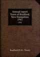 Annual report Town of Bradford, New Hampshire. 1941, 