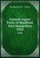 Annual report Town of Bradford, New Hampshire. 1936, 