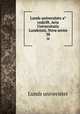 Lunds universitets arsskrift. Acta Universitatis Lundensis. Nova series. 38, Lunds universitet 