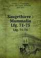 Saugethiere : Mammalia. Lfg. 71-75, Giebel, C. (Christoph), 1820-1881,Leche, Wilhelm, 1850-1927 