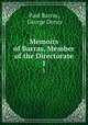 Memoirs of Barras, Member of the Directorate. 1, Paul Barras, George Duruy 