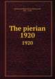 The pierian. 1920, Richmond High School (Richmond, Ind. : 1910) 