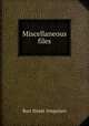 Miscellaneous files, Barr Street Irregulars 