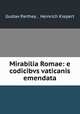 Mirabilia Romae: e codicibvs vaticanis emendata, Gustav Parthey , Heinrich Kiepert 