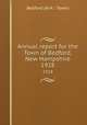 Annual report for the Town of Bedford, New Hampshire. 1928, Bedford (N.H. : Town) 