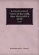 Annual report Town of Bartlett, New Hampshire. 1949, Bartlett (N.H. : Town) 