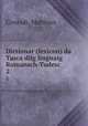 Dictionar (lexicon) da Tasca dilg linguaig Romansch-Tudesc. 2, Conradi, Matthias 
