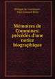 Memoires de Commines: precedes d