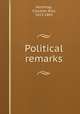 Political remarks, Northrop, Claudian Bird, 1812-1865 