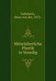 Mittelalterliche Plastik in Venedig, Gabelentz, Hans von der, 1872- 