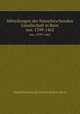 Mitteilungen der Naturforschenden Gesellschaft in Bern. nos. 1399-1462, Naturforschende Gesellschaft in Bern 