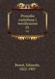 Prosodia castellana i versificacion. 01, Benot, Eduardo, 1822-1907 