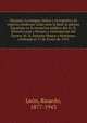 Discurso, La lengua clasica y el espiritu y el espiritu moderno; leido ante la Real Academia Espanola en la recepcion publica del Sr. D. Ricardo Leon y Roman y contestacion del Excmo. Sr. D. Antonio Maura y Montaner, celebrada el 17 de Enero de 1915, Ricardo Leon 