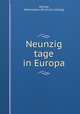 Neunzig tage in Europa, Hesing, Washington. [from old catalog] 