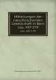 Mitteilungen der naturforschenden Gesellschaft in Bern. nos. 497-579, Naturforschende Gesellschaft in Bern 