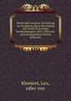 Mond und Gewitter. Ein beitrag zur kenntniss dieser Beziehung auf Grund 50 Ja?hriger beobachtungen (1853-1902) der meteorologischen Station Schwerin, Klement, Leo, edler von 