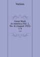 Great Work in America (Vol. 1, No. 4) (August 1925). 1-4, Various 