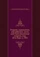 Program, organization, and addresses. Lewis and Clark educational congress, Aug. 28 to Sept. 2, 1905, Lewis and Clark Educational Congress (1905 : Portland, Or.),Lewis and Clark Centennial Exposition (1905 : Portland, Or.) 