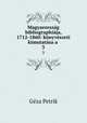 Magyarorszag bibliographiaja, 1712-1860: konyveszeti kimutatasa a ., Geza Petrik 