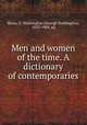 Men and women of the time. A dictionary of contemporaries, Moon, G. Washington (George Washington), 1823-1909, ed 