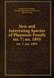 New and Interesting Species of Plaeozoic Fossils. no. 7; no. 1895, Samuel Almond Miller , William Frank Eugene Reed Gurley, Wm F E Gurley 