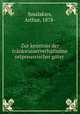 Zur kenntnis der trankwasserverhaltnisse ostpreussischer guter, Smalakies, Arthur, 1878- 