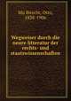 Wegweiser durch die neure litteratur der rechts- und staatswissenschaften, Otto Mu?lbrecht 
