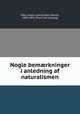 Nogle bem?rkninger i anledning af naturalismen, Vibe, Johan Ludvig Niels Henrik, 1840-1897. [from old catalog] 