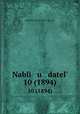 Наблюдатель: Журнал Литературный, Политический и Ученый. 10 (1894), 