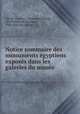Notice sommaire des monuments egyptiens exposes dans les galeries du musee ., Olivier Charles C. Emmanuel Rouge 