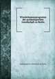 Winckelmannsprogramm der archaologischen Gesellschaft zu Berlin, Archaologische Gesellschaft zu Berlin 