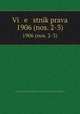 Vi e stnik prava. 1906 (nos. 2-3), 