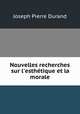 Nouvelles recherches sur l