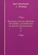 Nouveau recueil gnral de traits: conventions et autres transactions .. 12, Karl Murhard, J . Pinhas 