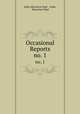 Occasional Reports. no. 1, India Education Dept , India, Education Dept 