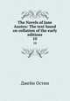 The Novels of Jane Austen: The text based on collation of the early editions. 10, Джейн Остин 