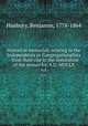 Historical memorials relating to the Independents or Congregationalists : from their rise to the restoration of the monarchy, A.D. MDCLX. v.1, Hanbury, Benjamin, 1778-1864 