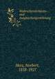 Wahrscheinlichkeits- und Ausgleichungsrechnung, Herz, Norbert, 1858-1927 