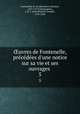 ?uvres de Fontenelle, pre?ce?de?es d