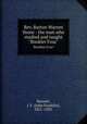 Rev. Barton Warren Stone : the man who studied and taught. "Booklet Four", Burnett, J. F. (John Franklin), 1851-1929. 