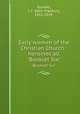Early women of the Christian Church : heroines all. "Booklet Six", Burnett, J. F. (John Franklin), 1851-1929. 